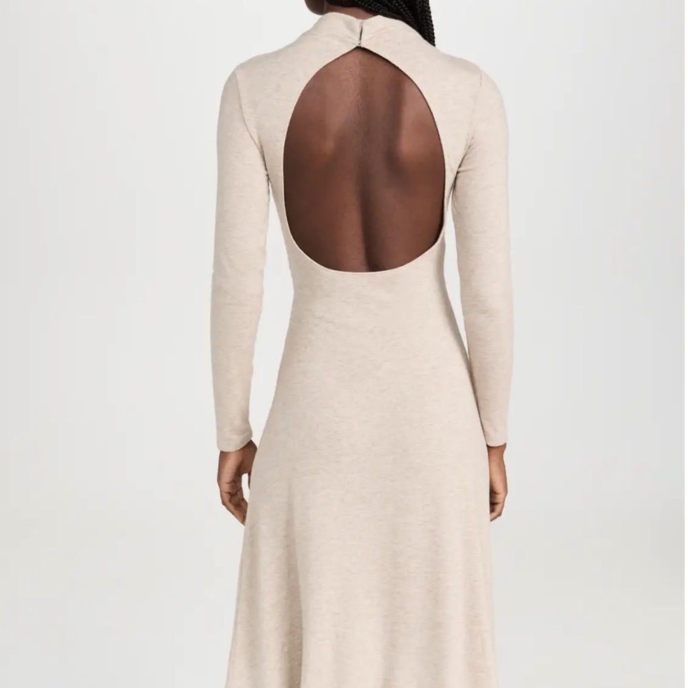 ASTR the Label Delaney Midi Dress - Open Back Knit Dress
